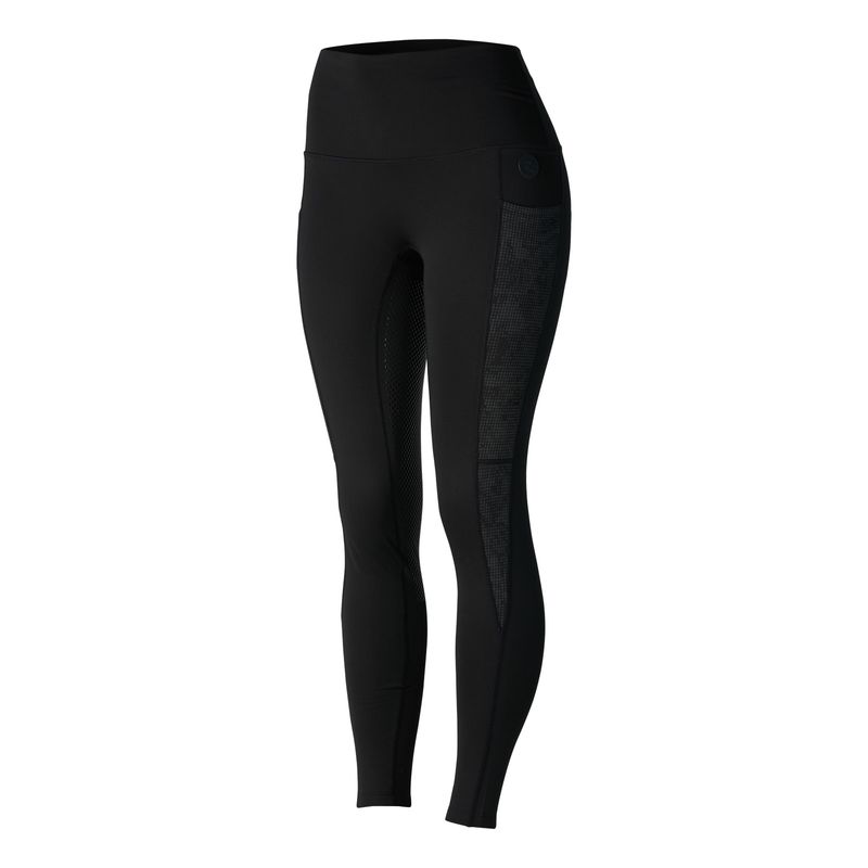 Horze Ramona Womens Reflective High Waist Winter Riding Tights - Black –  Extreme Tack