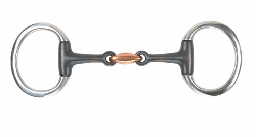 Shires Sweet Iron Lozenge Flat Ring Eggbutt Bit