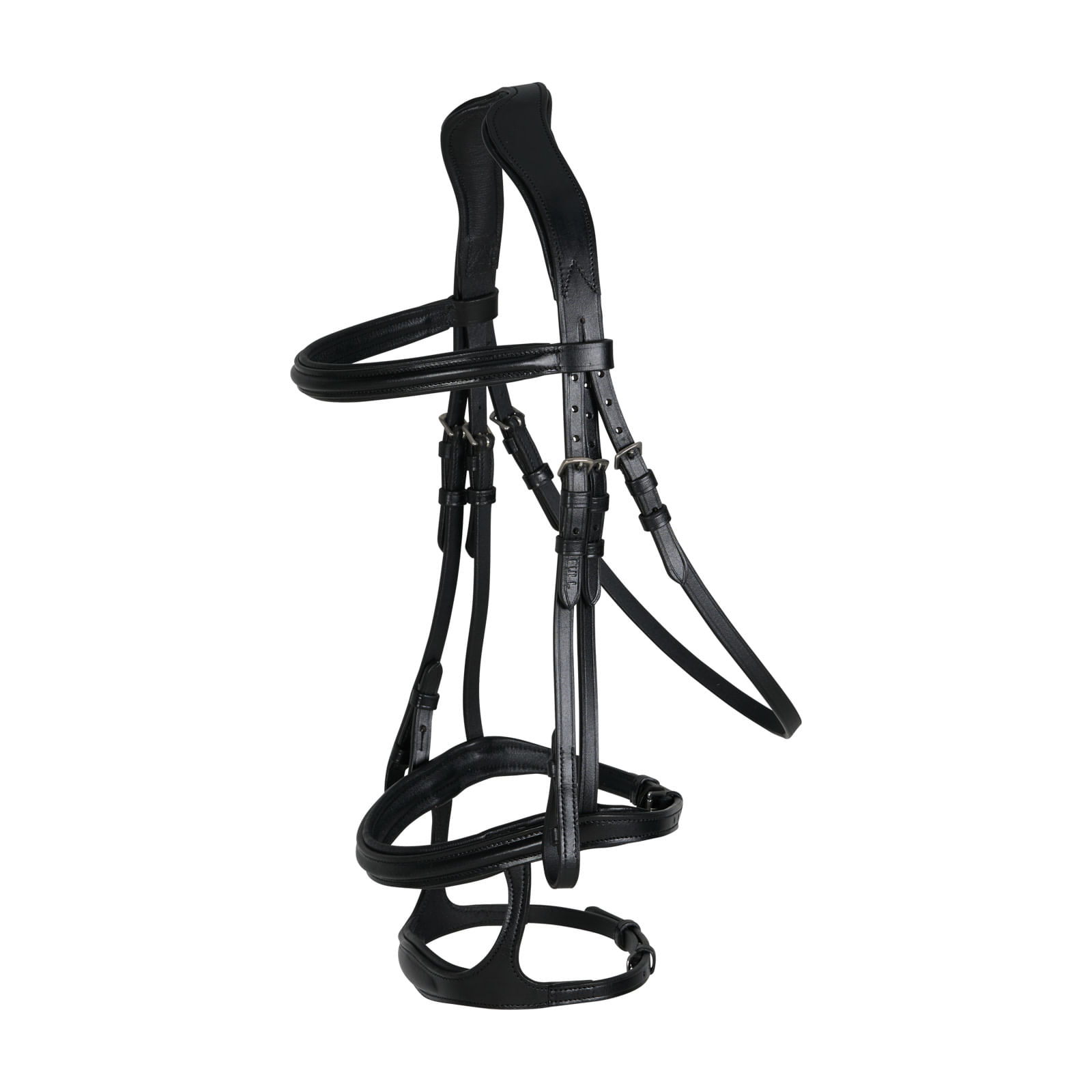 Horze Perth Soft Lined Anatomical Bridle - Black - Horze-10129-BL ...