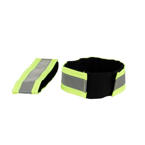 Horze Reflective Arm Bands - Yellow