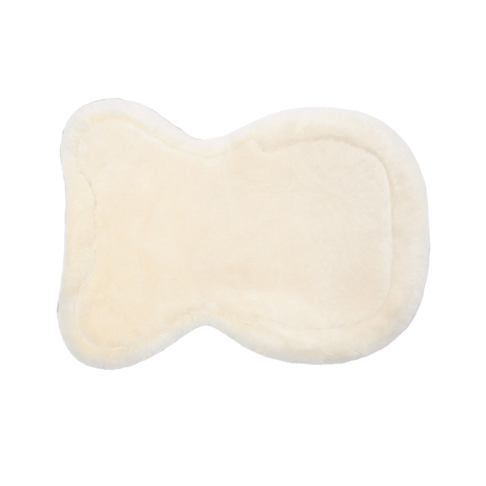 Horze Harleigh Gel Half Pad w/Full Lambskin Padding - Off-White - Horze ...