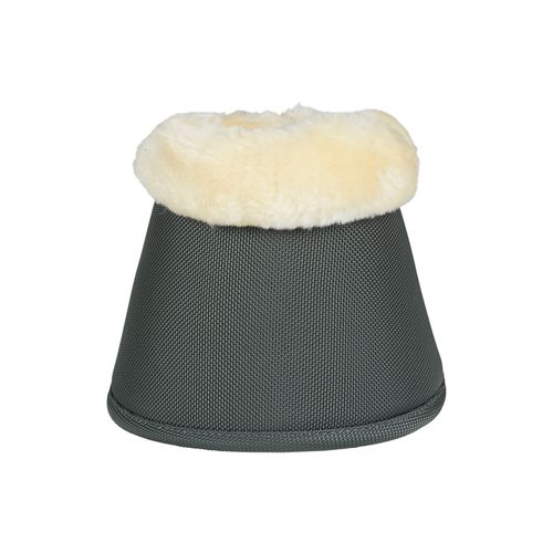 Horze Lincoln Faux Fur Bell Boots - Charcoal Grey