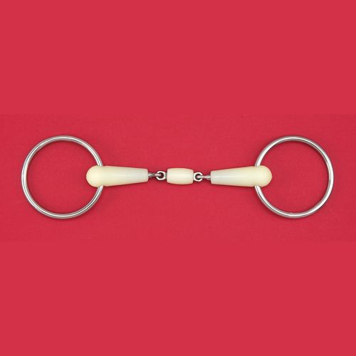 Happy Mouth Bits Double Jointed Roller Thin Loose Ring