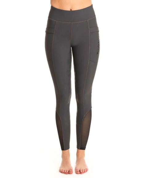 Tredstep Women's Allegro Sport Compression Tights - Charcoal