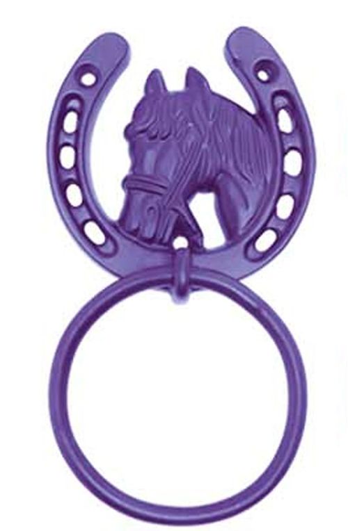 Perry HorseShoe Tie Ring - Purple