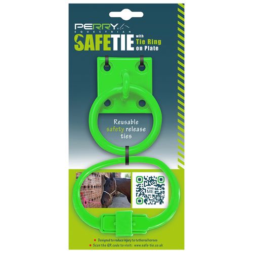Perry Safe-Tie w/Wall Mount Plate - Green