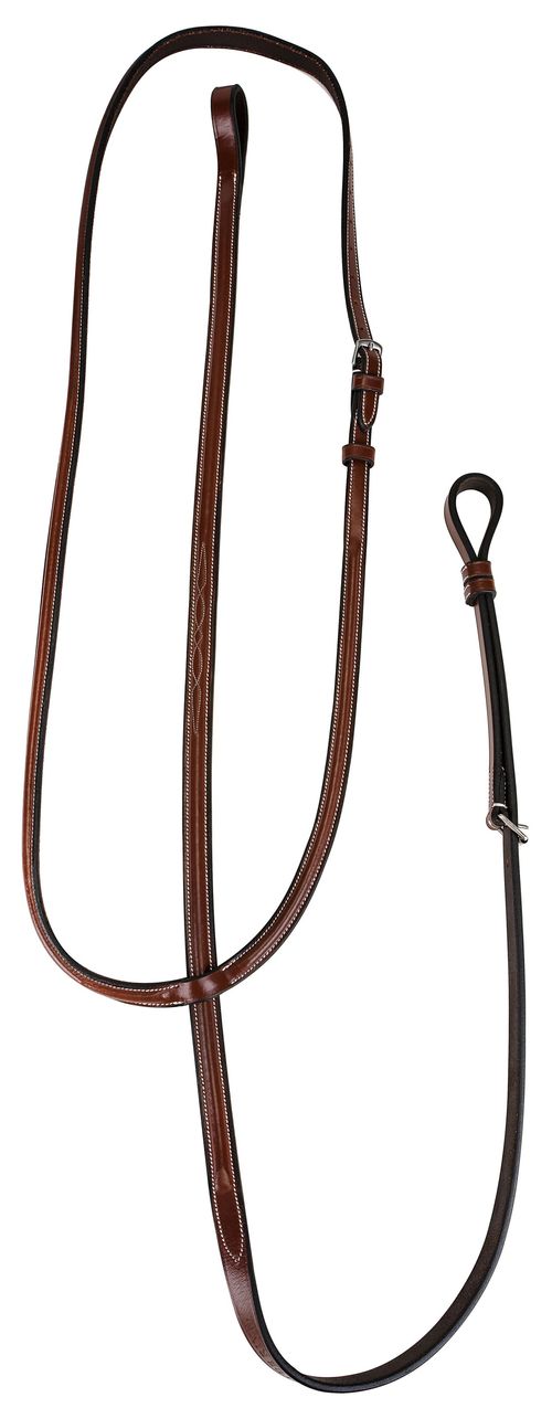 Henri de Rivel Pro Raised Fancy Stitched Standing Martingale - Australian Nut