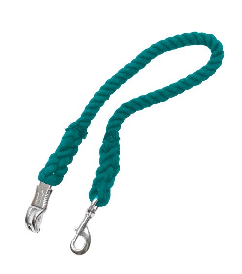 Equi-Essentials 3-Ply Cotton Trailer Tie - Turquoise