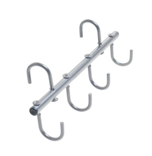Equi-Essentials Portable Tack Rack 4 Hooks - Black