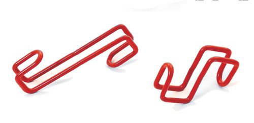Equi-Essentials Utility Hooks Pair - Red