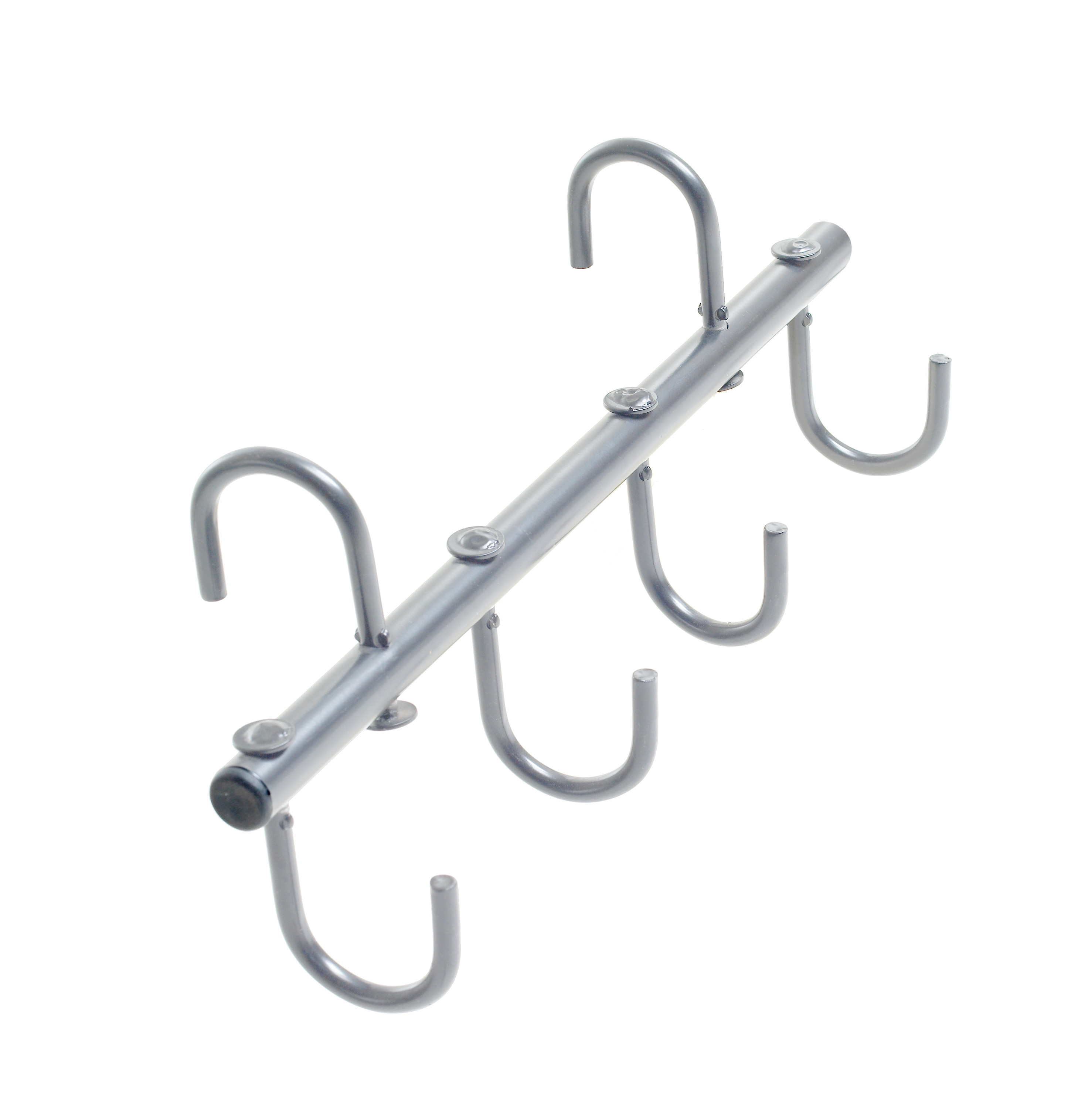 Equi-Essentials Portable Tack Rack 4 Hooks - Silvertone - Equi ...
