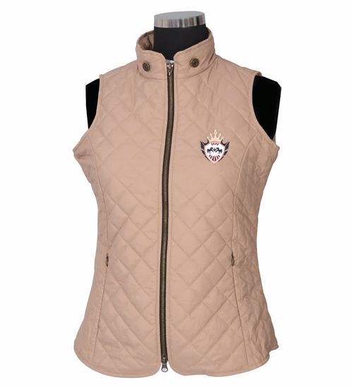 Equine Couture Women's Denisson Vest - Beige