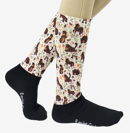 Equine Couture Kids' OTC Boot Socks - Fat Pony