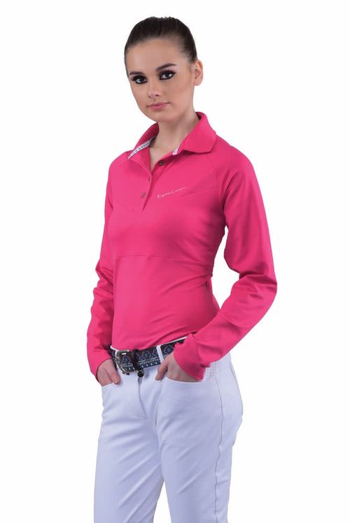 Equine Couture Women's Oslo Silicone Knee Patch Breeches - White