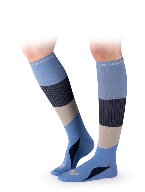 Shires Aubrion Women's Perivale Compression Socks - Sky Blue