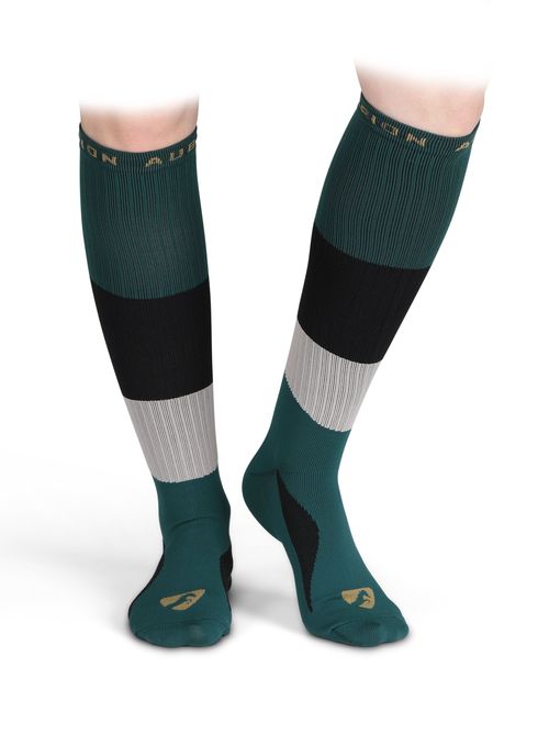 Shires Aubrion Women's Perivale Compression Socks - Dark Green