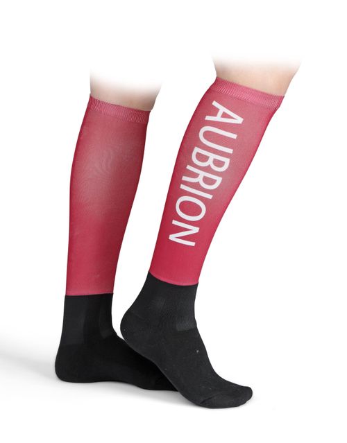 Shires Aubrion Kids' Windermere Socks - Raspberry