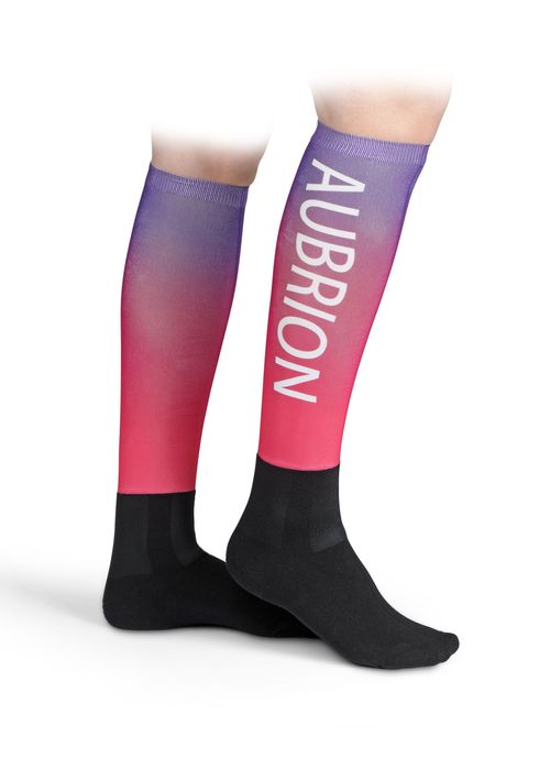 Shires Aubrion Women's Windermere Socks - Pink/Purple