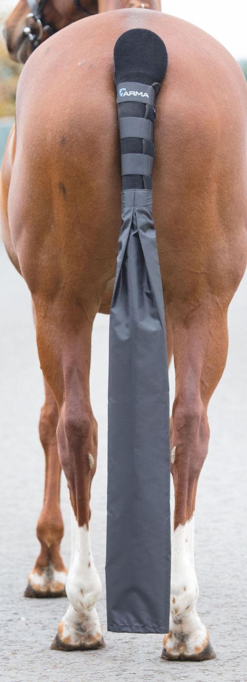 Shires ARMA Tail Guard w/Tail Bag - Black