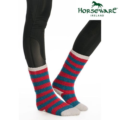 Horseware Softie Socks - Raspberry Stripe