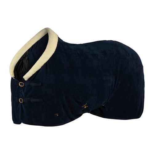 Horze Lincoln Fleece Blanket w/Padded Collar - Dress Dark Blue