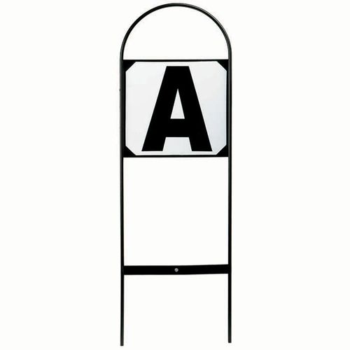 Kelley and Company Metal Arena Letters - White/Black