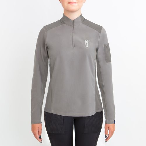 Irideon Women's Luna Coolstretch Long Sleeve Jersey - Dove Grey