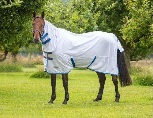 Shires Tempest Standard Neck Fly Sheet - White