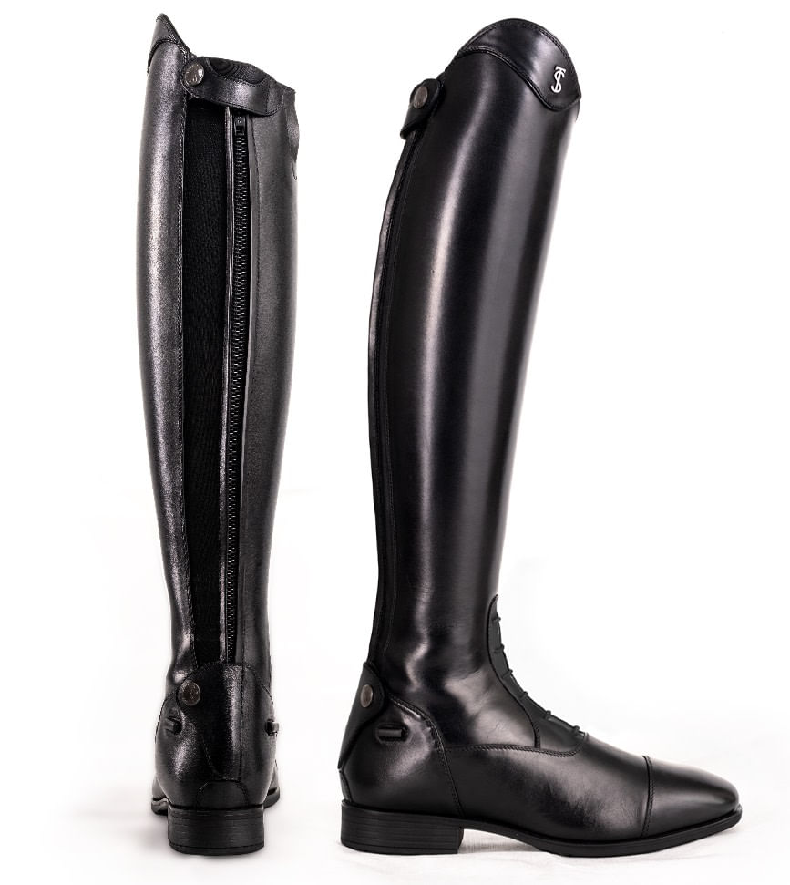 Tredstep Donatello III Field Boot - Black Tall Height - Tredstep-D3F ...