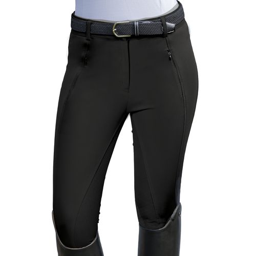 Ovation Women's Altitude Kool-X Full Seat Breeches - Black