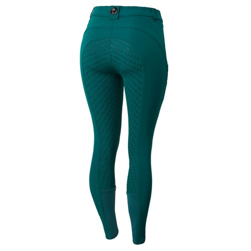 Horze Women's Mila Full Seat Breeches - Storm Green