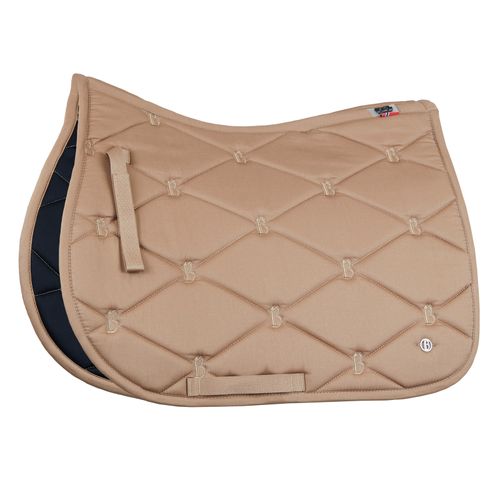 B Vertigo Laurel All Purpose Saddle Pad - Tiger's Eye Brown