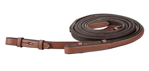 Henri de Rivel Laureate Rubber Reins - Oakbark