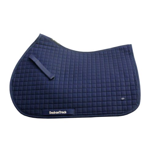 Back on Track No 1 A/P  Saddle Pad - Navy