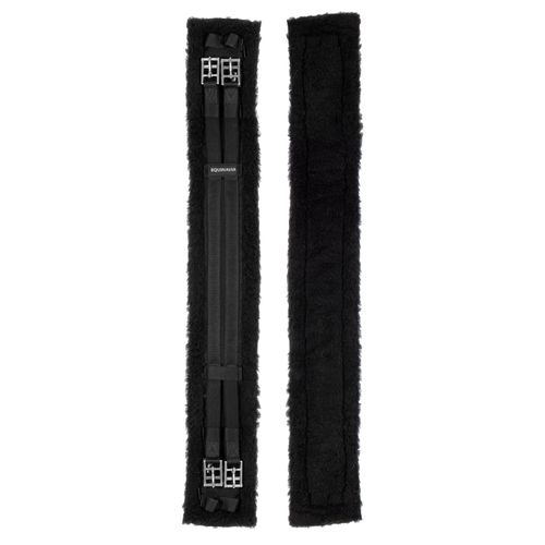 Equinavia Saga Fleece Dressage Girth - Black