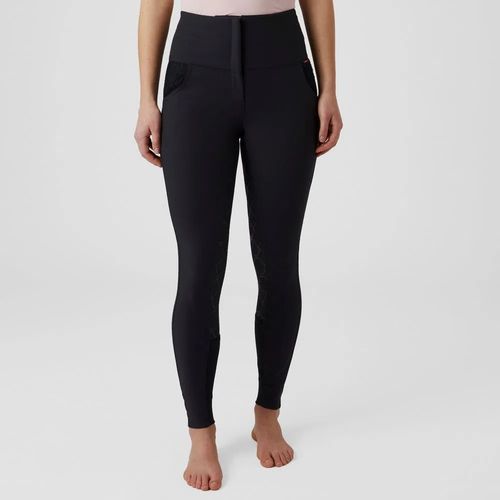 B Vertigo Women's Natalia Full Seat Breeches w/Lace Detail - Dark Navy