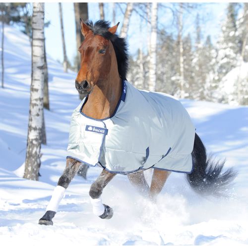 Bucas Power All-In-One Classic Turnout - Silver/Navy