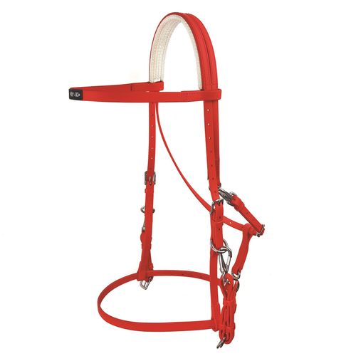 Zilco Ultra Endurance Bridle - Red/White