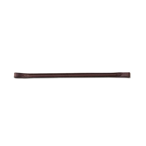 Passport Plain Raised Browband - Mahogany