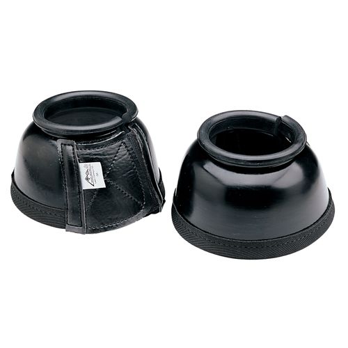 Toklat Heavy Rubber Bell Boots - Black