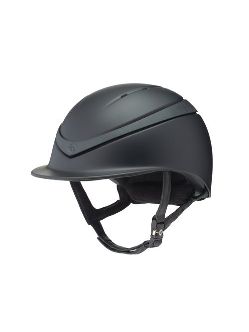 Charles Owen Halo Helmet - Black Matte/Black Matte Ring
