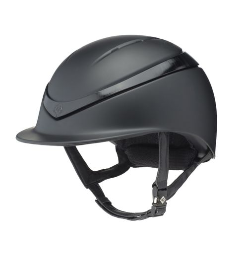 Charles Owen Halo MIPS Helmet - Black Matte/Black Gloss Ring