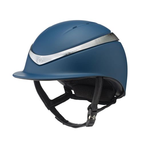 Charles Owen Halo Helmet - Navy/Platinum