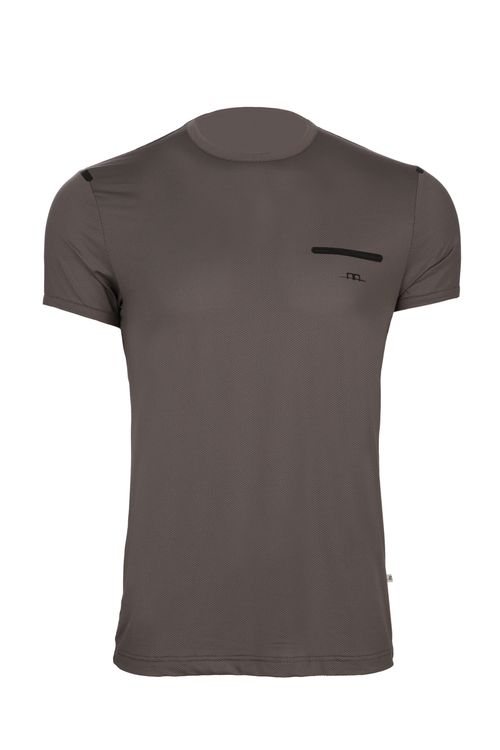Alessandro Albanese Men's Tech T-Shirt - Dark Grey