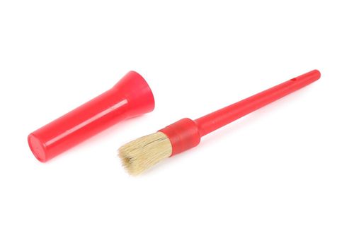 Shires Plastic Hoof Oil Brush - Red