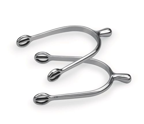 Shires Ball End Spurs - Stainless Steel
