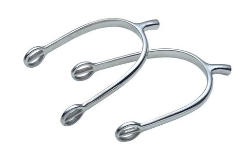 Shires 3/4" Neck Prince of Wales Spurs - Stainless Steel