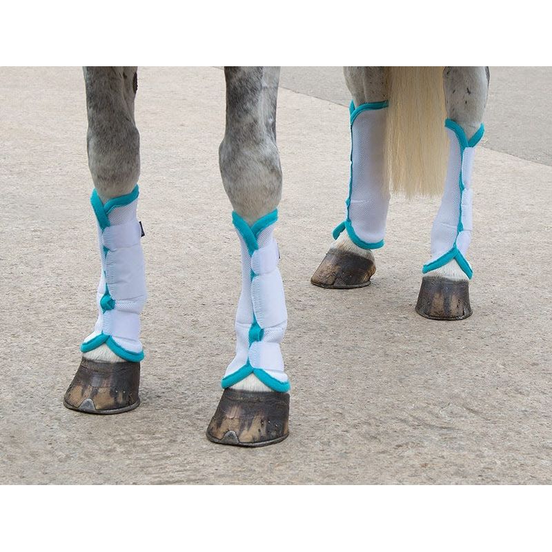 Shires Airflow Turnout Socks - White