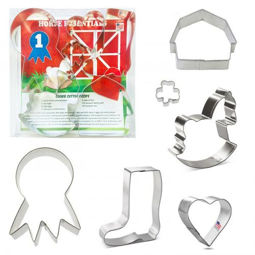 Kelley and Company Horse Essentials Cookie Cutter Set