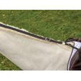 Catena In Pelle Per Cavallo Shires - Modello Blenheim Con Terminali In Acciaio Inox, Havana, Pony